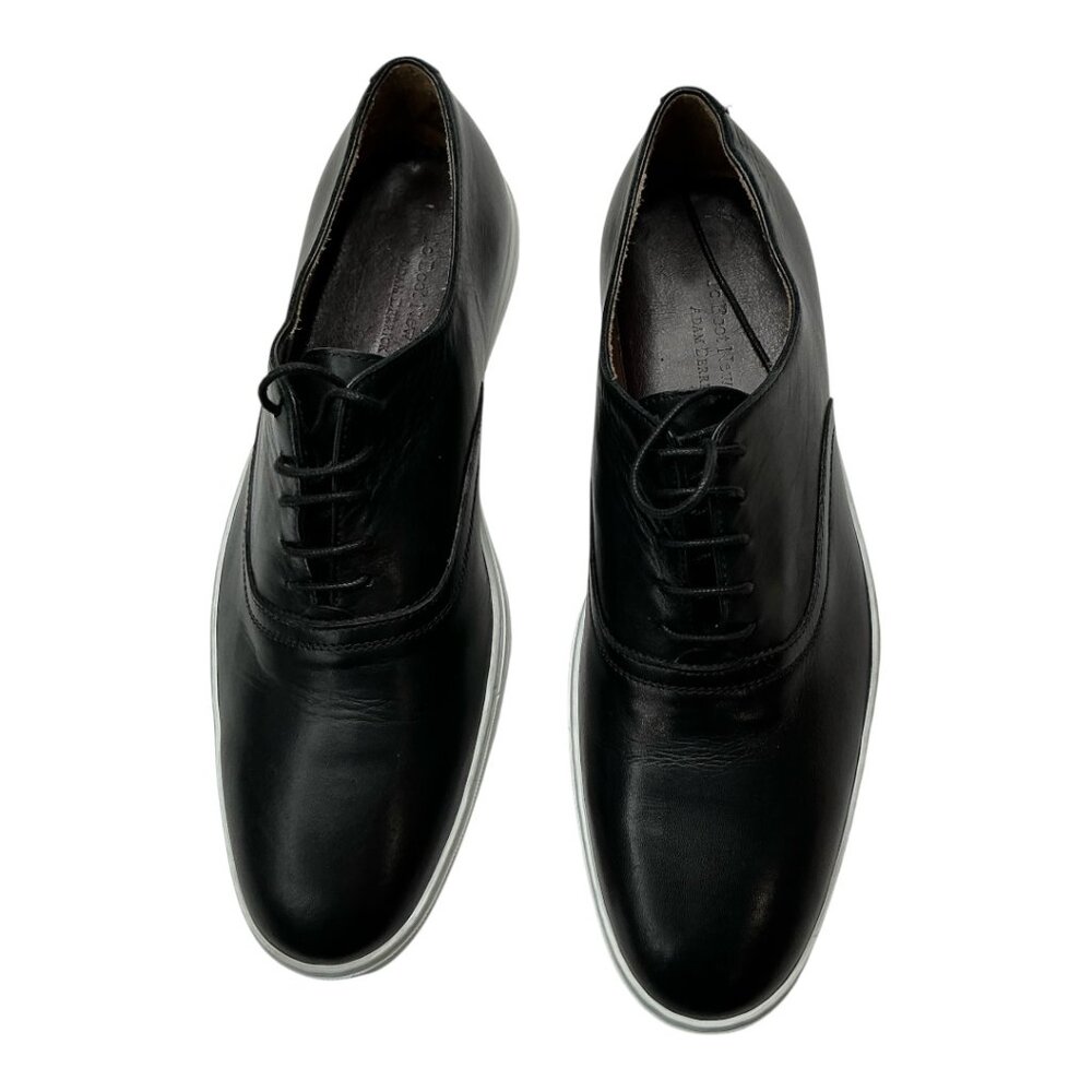 To Boot New York Black Leather Winters Low Top Sneakers Men’s 10.5 Casual Shoes